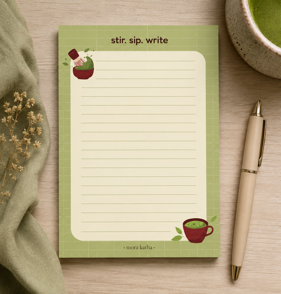 Matcha Memo Pad