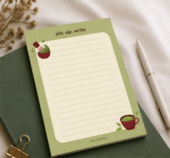 Matcha Memo Pad